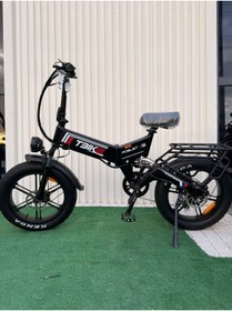 Resim T-Bag T-Bike Robust X8 750W Katlanabilir Elektrikli Bisiklet 