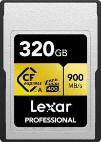 Resim Lexar LCAGOLD320G-RNENG 320 GB Cfexpress Type A Hafıza Kartı 