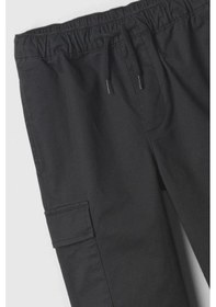Resim Gap V-woven Cargo Çocuk Pantolon Siyah 