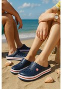 Resim Modafrato Aqua Step Unisex Suya Dayanıklı Terlik Havuz Deniz Plaj Hastane Terliği Lacivert 