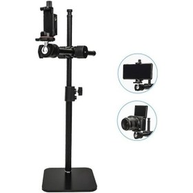 Resim Wondernest Yunteng Vct-808 Masa Telefonu Klips Tutucu Mikrofon Dslr Kamera Montaj Standı, Küçük Boyutlu 