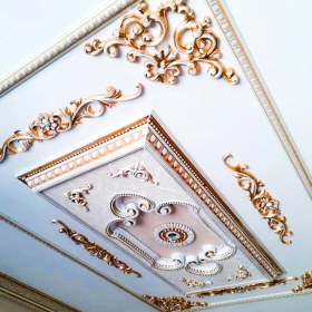 Resim Decogold Boyanabilir Saray Tavan Motif 4 Adet 41*26 cm GBM - B24 - 4 