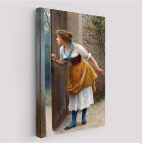 Resim Es10 Dekoratif Baskı İllüstrasyon Kaplan Kanvas Tablo (35 x 50) 