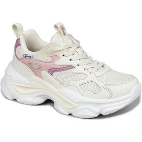 Resim Jump 29891 Bej Kadın Sneaker Günlük Spor Ayakkabı 