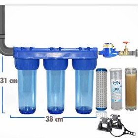 Resim Sulook Daire Bina Şebeke Girişi Reçineli Su Yumuşatma Cihazı 