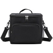 Resim Yalıtımlı Öğle Yemeği Çantası Soğutucu Çanta Siyah Diğer 