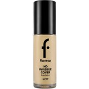 Resim Flormar Invisible Cover Foundation - Fondöten No:60 Ivory 30ml 