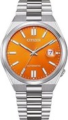 Resim Citizen Erkek Otomatik Analog Kol Saati Tsuyosa, Gümüş., Modern 