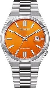 Resim Citizen Erkek Otomatik Analog Kol Saati Tsuyosa, Gümüş., Modern 