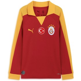 Resim Galatasaray 2025/26 T7 Retro Çocuk Kırmızı Futbol Forma 78819780 
