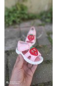 Resim Gezer Kids Çilek Desen Rahat Taban Günlük Kız Çocuk Sandalet 