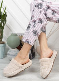 Resim Moda Frato Modafrato SMT-03 Kapalı Kadın Ev Terliği Kışlık Terlik 