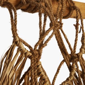 Resim Boho Seagrass Duvar Dekor 