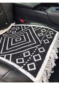 Resim Antik Kilim Serme Oto Minderi 3 Lü İki Taraflı 1 Takım 