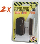 Resim Lorex Lr-4222Ck Kahverengi Kapı Pencere Alarmı - 2Li Set 