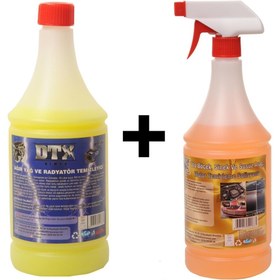 Resim Genel Markalar Ağır Yağ Sökücü 1 Litre & Oto Böcek, Sinek Temizleme Ilacı Konsantre (1/5) 1 Litre 