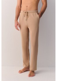 Resim Suwen Treasure Night Erkek Pijama Altı Sh26413624010 Bej 