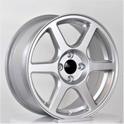 Resim EMR-DY466-07 7.0x16"-5x108 ET40 73.1 Dynamic Silver Jant (4 Adet) 2022 Üretimi 