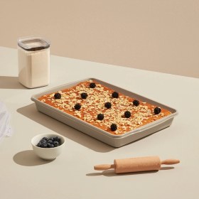 Resim Biedda Dikdörtgen Kilitli Pasta Börek Tatlı Borcam Taşıma ve Saklama Kabı 