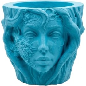 Resim Butik Mey Ithalat® Yeşil Vazo Ağaç 