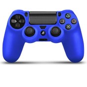 Resim Konsol İstasyonu Lacivert Mat Playstation 4 Ps4 Kol Kılıfı - Dualshock 4 Kılıf 