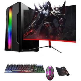 Resim Ramtech Gaming RG505-061 R5-5500 16 GB 256 GB SSD 4 GB RX550 23.6" Dos Masaüstü Bilgisayar 