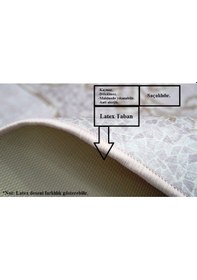 Resim Brillant Latex Kaymaz Taban Halı-Kumsal Hl11250.801-(130X190) 
