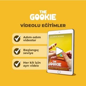 Resim Amigurumi Ayı Tığ Kiti Örgü Seti 