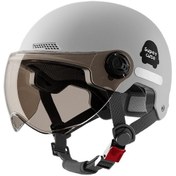 Resim Araba Ve Motosiklet Yarım Kask Bisiklet Kaskı-gri 01 