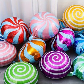 Resim 10 adet Karışık Renk Şeker Folyo Balonları, Doğum Günü Partisi Süslemeleri, Duş, Düğün Malzemeleri Süslemeleri için 