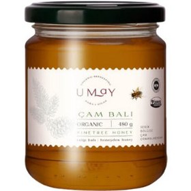 Resim UMAY Herbal Organik Çam Balı 480gr 