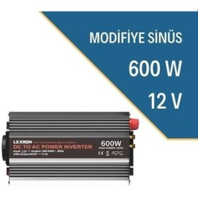 Resim 600w-12v Modifiye Sinüs İnverter 
