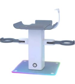 Resim Serendipitous Meta Quest 3s Vr Başlığı ve Dokunmatik Kontrol Üniteleri Için Vr Standı Beyaz (Yurt Dışından) 