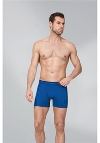 Resim 6'lı Paket Modal Erkek Boxer Siyah Beyaz KARIŞIK RENK 