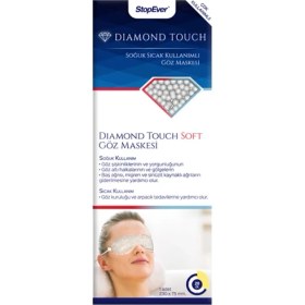 Resim Stopever Diamond Touch Soğuk Sıcak Kullanım Göz Maskesi 2 Adet 