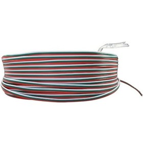 Resim JFT Kablo 3 Lü Şerit Led Kablosu 3X0.22 Kalaylı %100 Bakır 100m 