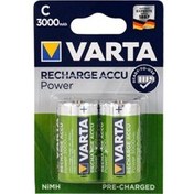 Resim Ata Elektronik Varta 3000MAH El Feneri Pili 3000 Mah C Orta Boy Pil 2li Paket Tombul LR14 R14 MN1400 Am2 