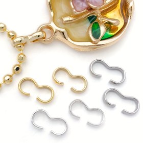 Resim 10 adet Üç Karakter Bağlantı Tokası Takı Yapımı DIY Kiti - Boş, Moda Küpeler, Anahtarlıklar, Kolyeler ve Kolyeler için Pendants - Çeşitli Tasarımlar, Altın ve Gümüş Ton, Benzersiz Takı Yapımı için İdeal, Takı Yapımı Kiti|Şık Takı|Dayanıklı El Sanatları, Takı Yapımı Malzemeleri 