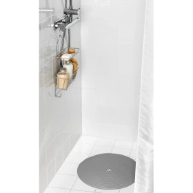 Resim Adizea - Doppa Banyo Kaydırmazı Koyu Gri 46 cm 