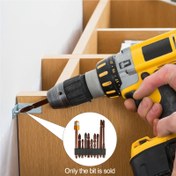 Resim Elektrikli Vidalama Makinesi için 10'lu Alüminyum Çelik Phillips Uçları, Güçlü Manyetik Tutma, Ahşap, Seramik, Taş Yüzeyler için Hassas Uç, İnşaat ve Mekanik Kullanım için İdeal 
