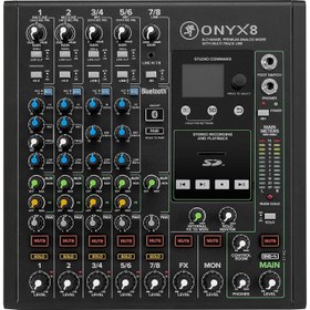 Resim Mackie ONYX8 8 Kanal Analog Mixer 