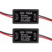Resim 2x Araba GS-100A LED Fren Lambası Flaş Kontrol Cihazı (Yurt Dışından) 