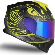 Resim Origine Dinamo Fighter Mat Siyah-Antrasit-Sarı Kask 
