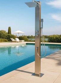 Resim Bando HAVUZ ve BAHÇE KOLON DUŞ SİSTEMİ 304 Paslanmaz 