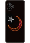 Resim General Mobile Gm 24 Pro Kılıf Resimli Desenli Silikon Platinium Series Ay Yıldız 1884 