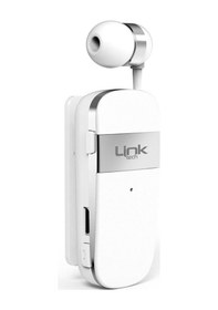 Resim Linktech V77 Makaralı Titreşimli Siyah Bluetooth Silikonlu Kulaklık 