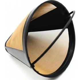 Resim Filtre Kahve Makineleri Için Yıkanabilir ve Tekrar Kullanılabilir Gold Filtre, Arçelik, Arzum 