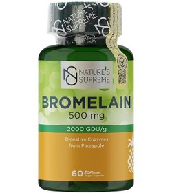 Resim Natures Supreme Bromelain 60 Kapsül 