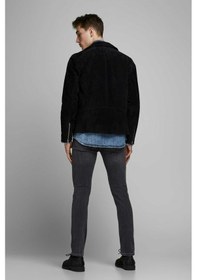 Resim Jack & Jones Jjiglenn Erkek Kot Pantolon 12159030 Siyah 