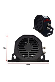 Resim ASTRA LED Geri Vites Sireni Kornası Yüksek Güçlü Ses Suya ve Çamura Dayanıklı 12v-24v 